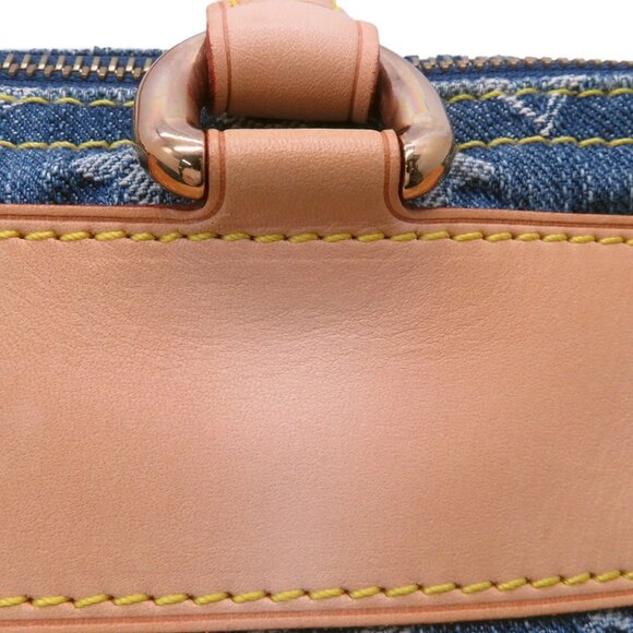 LOUIS VUITTON Neo Speedy Monogram Denim Blue/Yellow M95019 - Picture 14 of 14